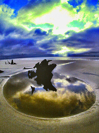 puddle reflection