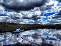 Kayak on Gridley River