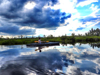 Kayak on Gridley River